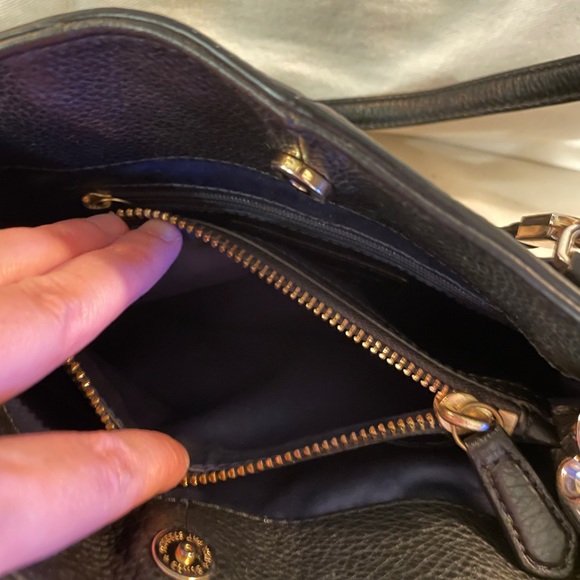 Coach Black Leather Minetta Crossbody / Carryall with Top Handles Bag - Picture 5 of 11